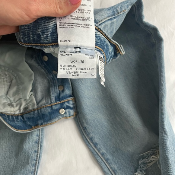 Levi’s Wedgie Straight Jeans tango fray - Picture 5 of 5